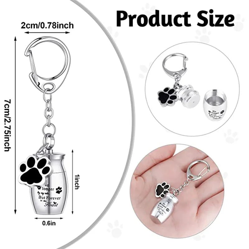 Waterproof Pet Urn Keychain